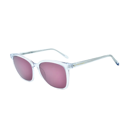 Classic Matte Grey Square Frame Premium Fashion Sunglasses Hover Image