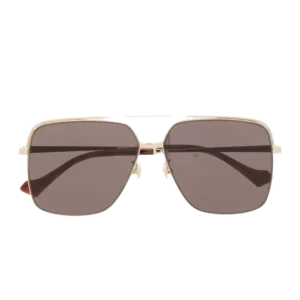 Classic Matte Grey Square Frame Premium Fashion Sunglasses